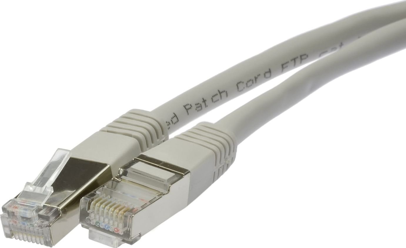 Kabllo rrjeti RBLINE Patchcord RJ45 Cat6 FTP, 0.5m, gri