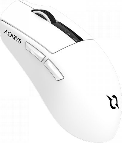 Mouse gaming Aqirys Myka Dual Mode, wireless dhe me kabllo, Zephyr e bardhë