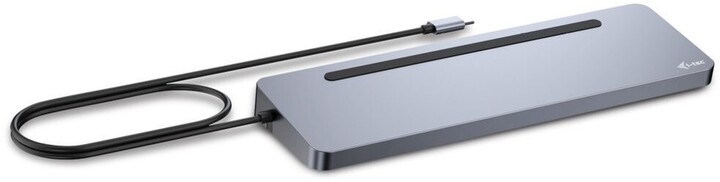 Docking Station i-tec USB-C Metal Ergonomic, 3x 4K Display, PD 100W