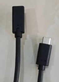 Kabllo zgjatuese USB C Microconnect, USB C në USB C, e zezë