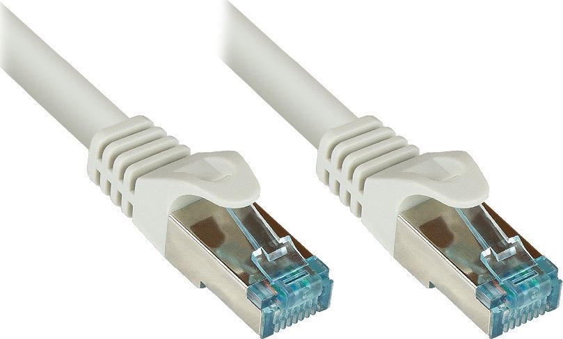 Kabllo rrjeti Alcasa 8064 H005, Cat6a S FTP, 0.5m, gri