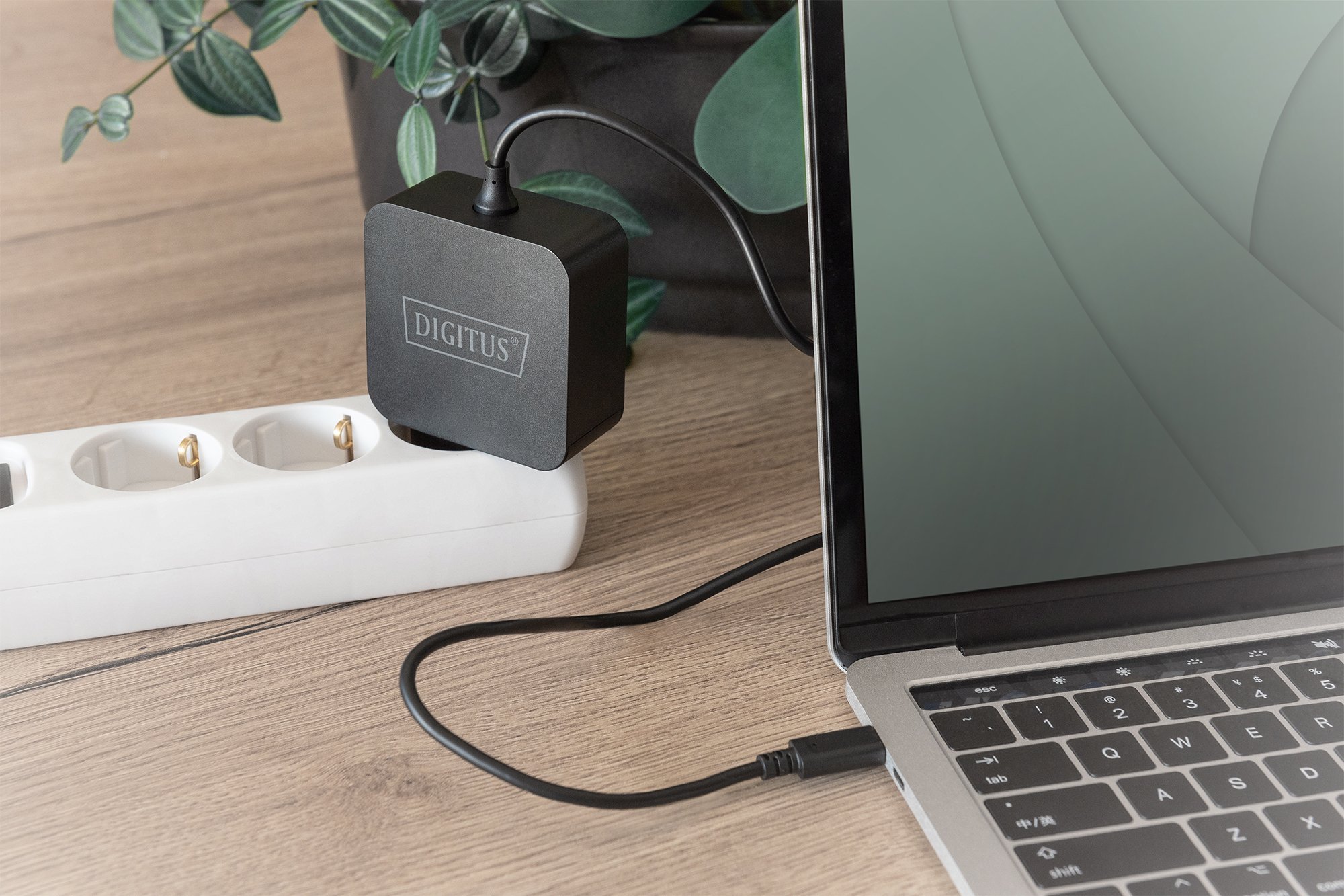 Karikues laptopi Digitus DA-10071, 65W, USB C, i zi