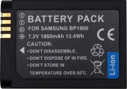 Bateri Extra Digital BP1900, 1860mAh, Li ion, e zezë