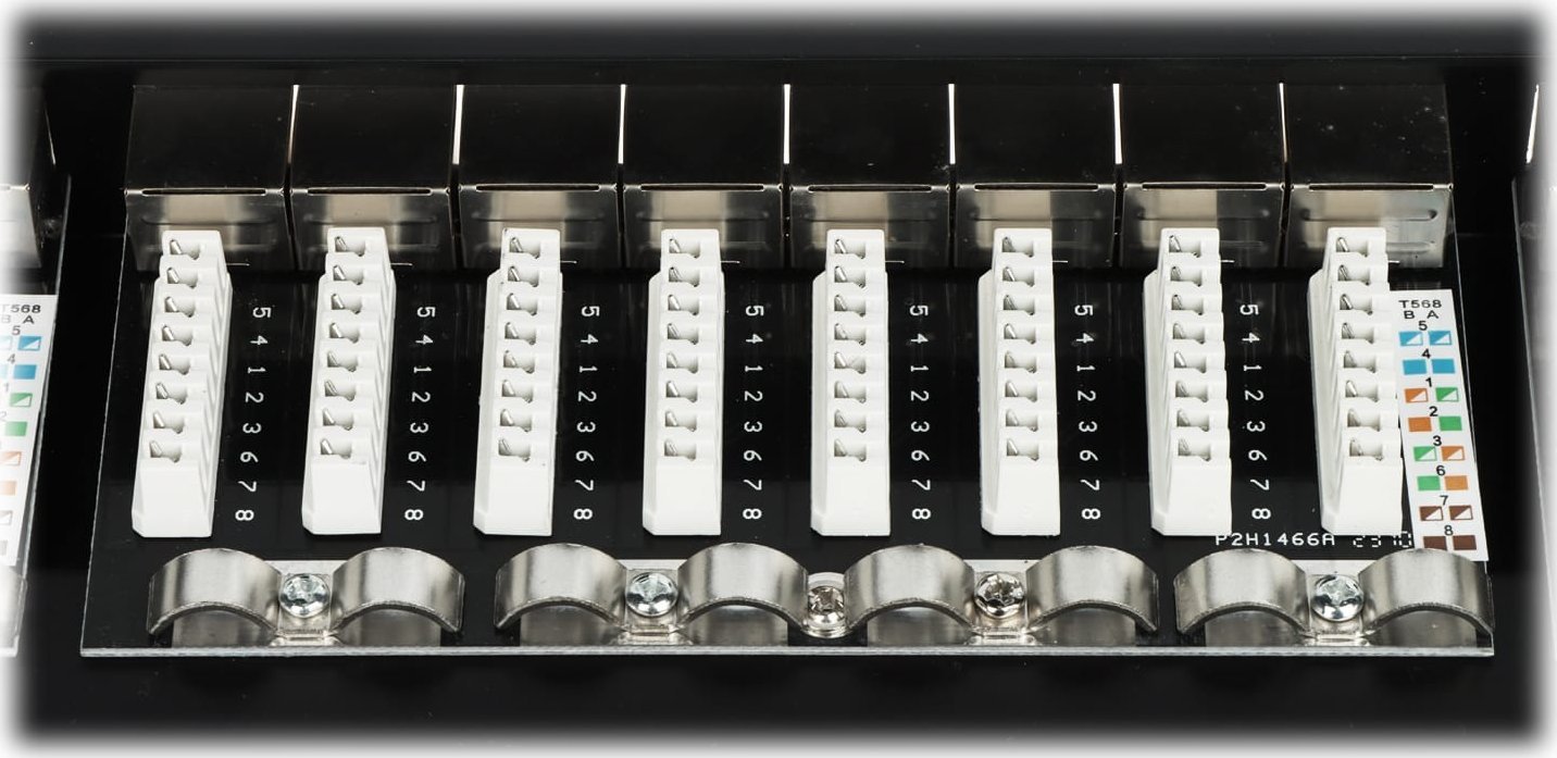 Patch panel Logilink PP-24 RJ45, 24 porta, Cat 7 FTP, 19" RACK, gri