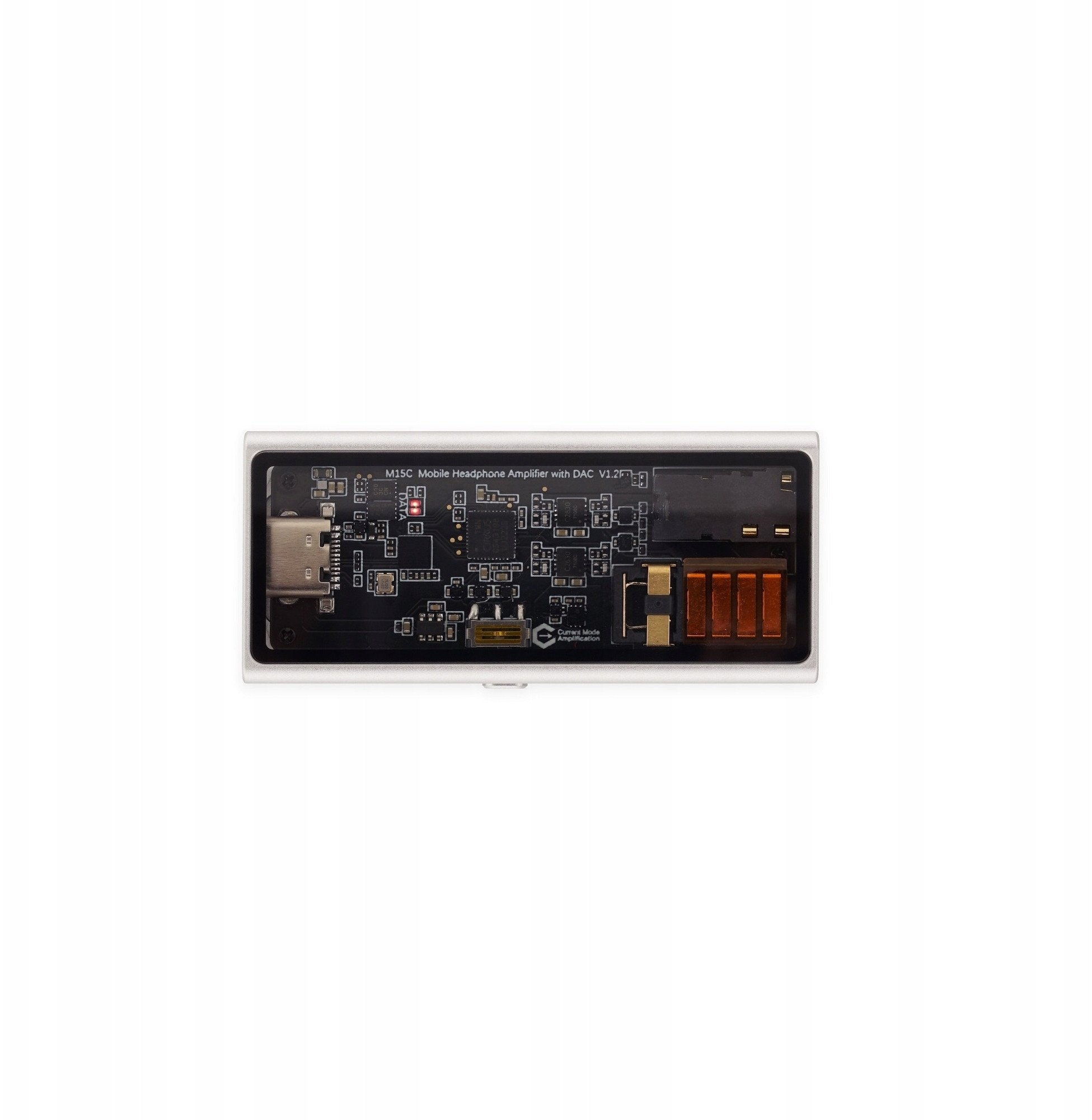 Amplifikator portativ audio Questyle M15C, dalje 3.5mm dhe 4.4mm, i zi