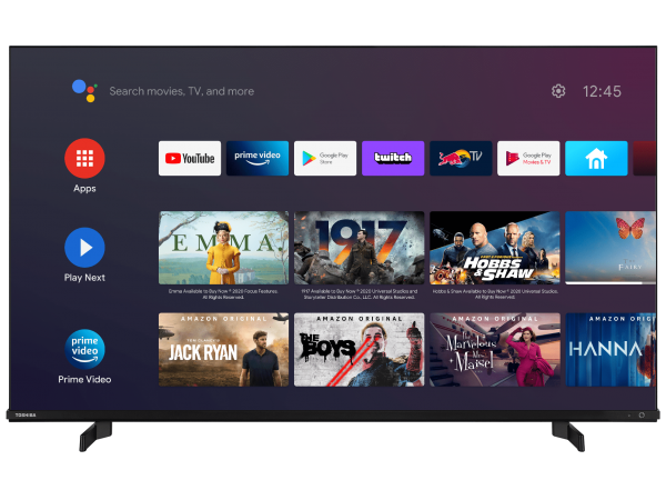 Televizor Toshiba 50QA4263DG, 50", QLED, 4K UHD, Smart, Android