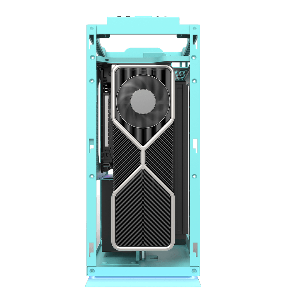 Kasë Darkflash DLH21, ITX Tower, e kaltër