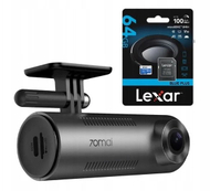 Kamerë makinë 70Mai M310 Dash Cam, 2304 x 1296, kënd 130°, gri e errët + kartë Lexar 64GB