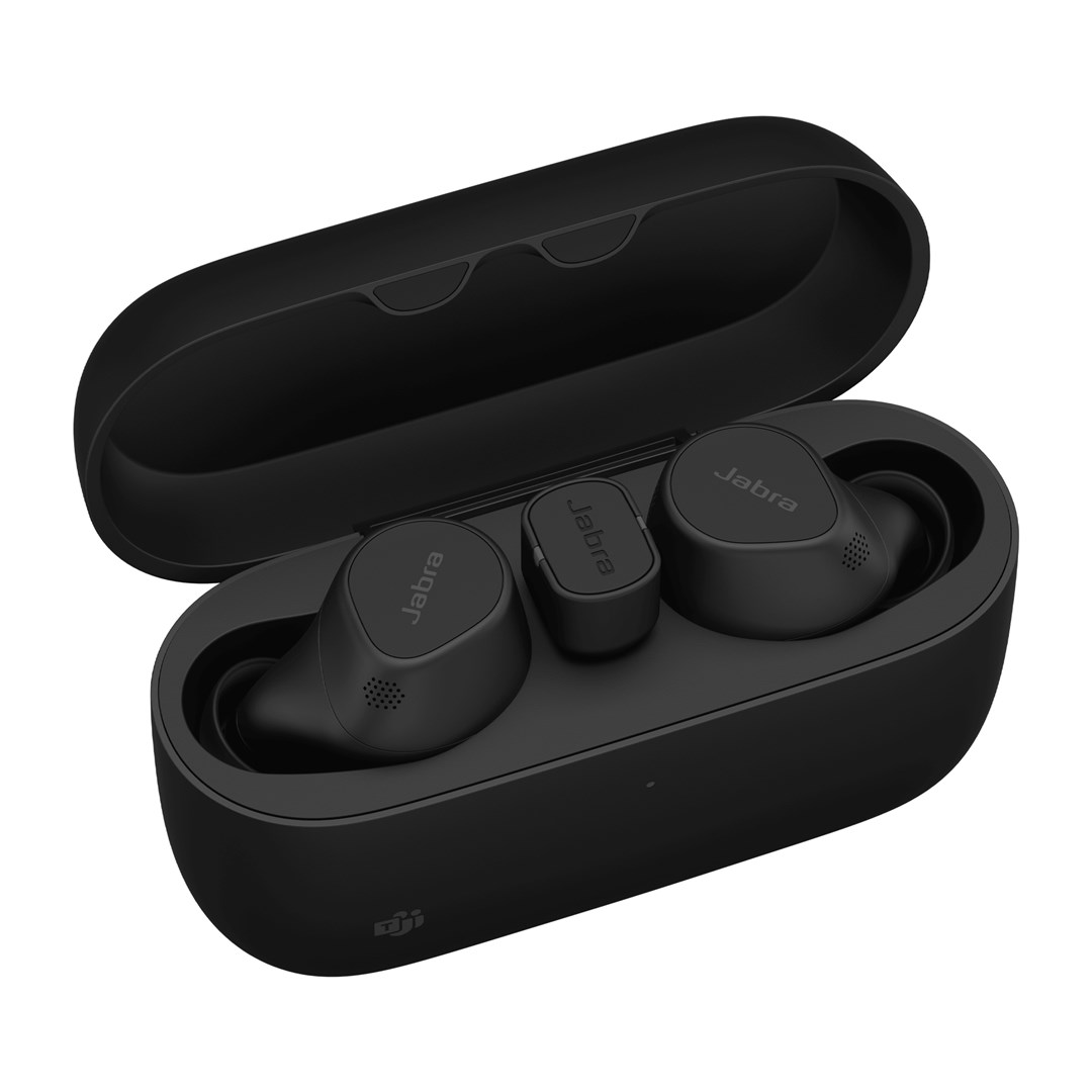 Kufje Jabra Evolve2 Buds, USB-C MS, të zeza