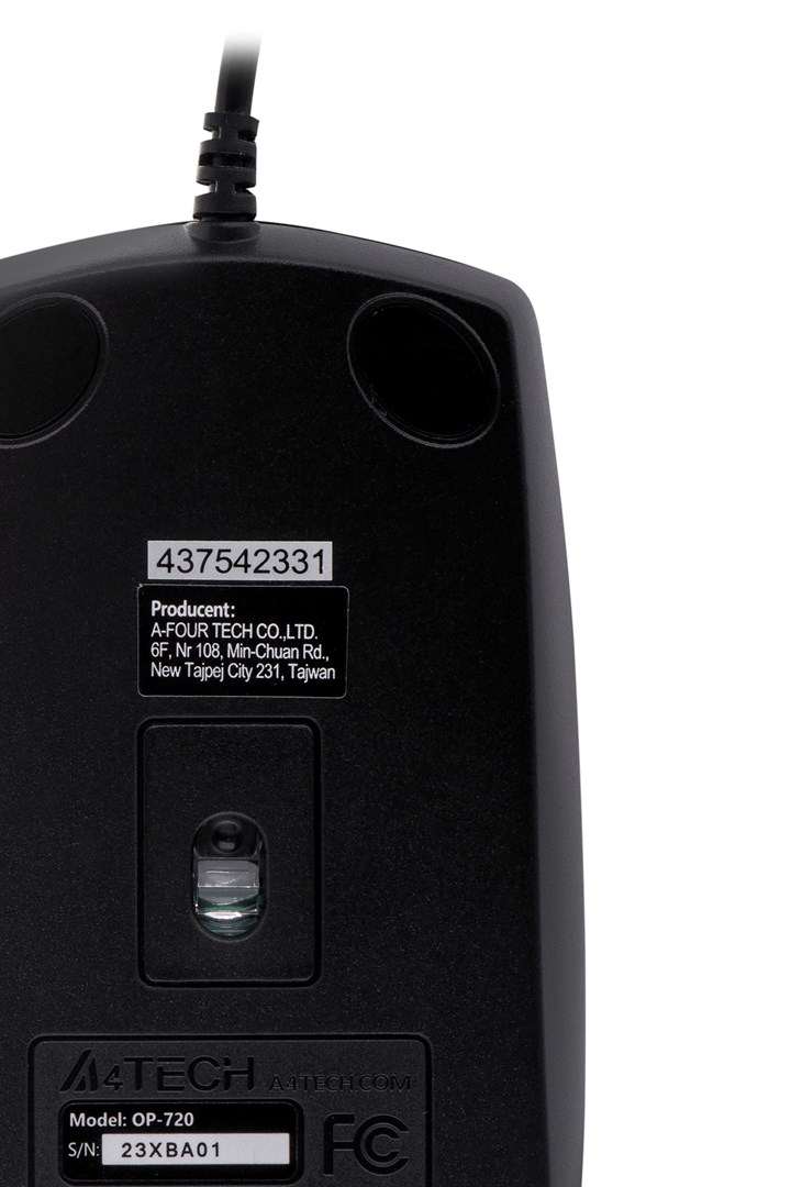 Глувче A4 Tech OP-720, USB Type-A