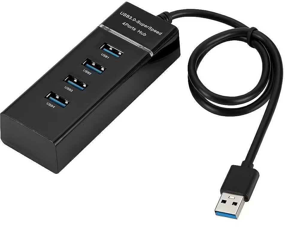 HUB USB RoGer AD15651, 4x USB 3.0, 5 Gbps, i zi