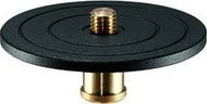 Platformë montuese Manfrotto 358, vidë 5/8", alumin, e zezë