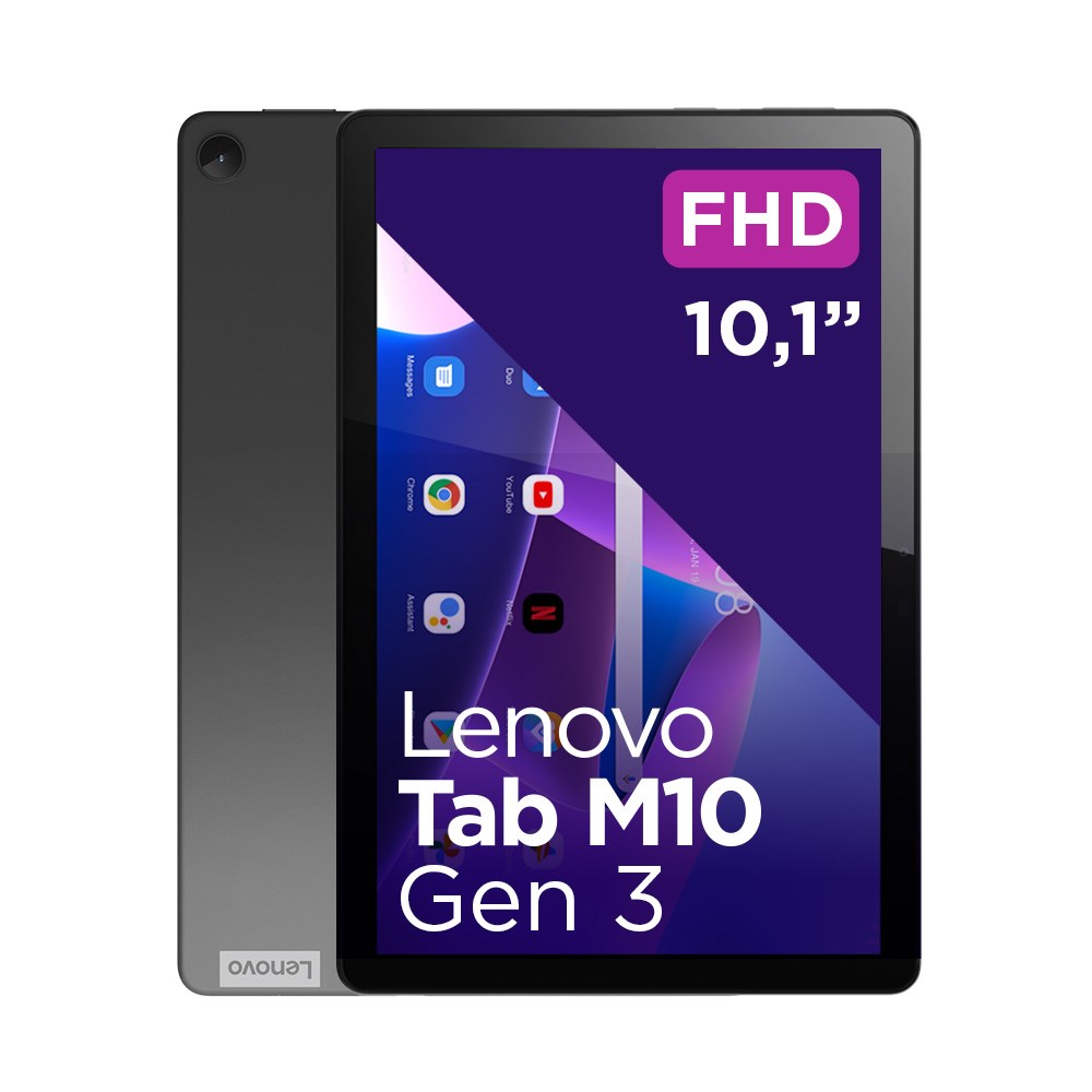 Tablet Lenovo Tab M10 (3rd Gen), 10.1", 3GB RAM, 32GB, LTE, i hirtë