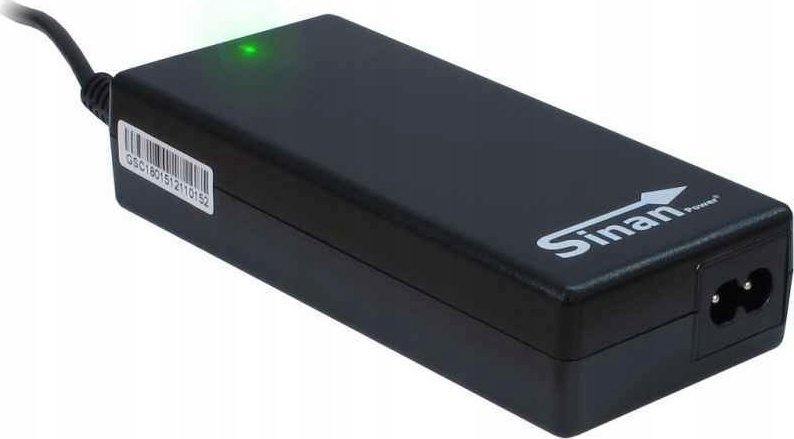 Adapter universal për laptop Inter-Tech Sinan UB-90HB, 90W, me 8 konektorë, i zi