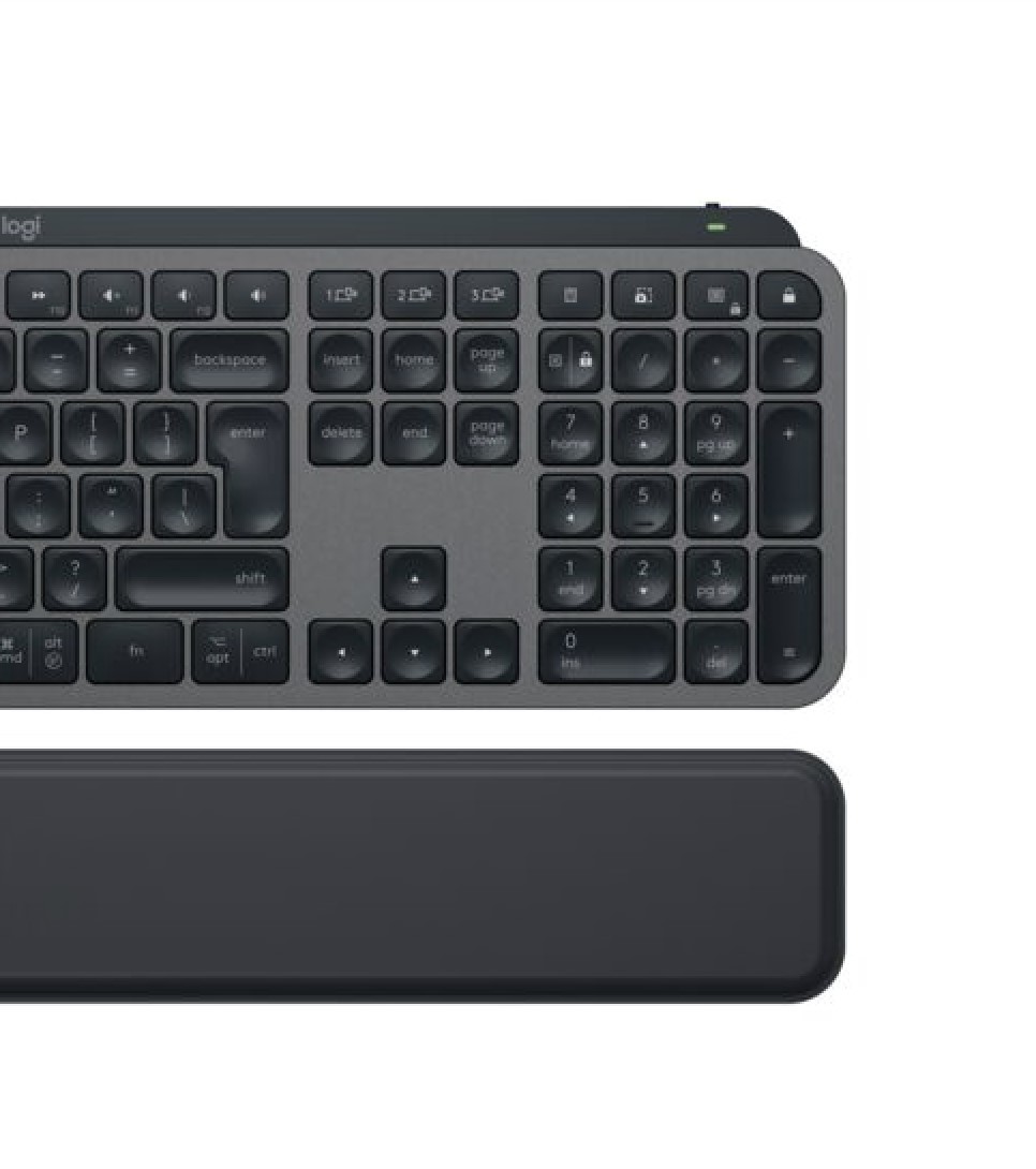 Tastierë Logitech MX Keys S Plus, US, e hirtë