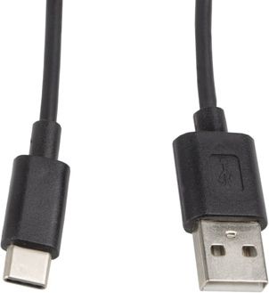 Kabllo USB Lanberg CA-USBO-10CC-0010-BK, USB A në USB C, 1 m, 3A 36W, i zi