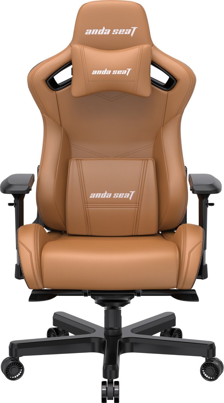 Karrige gaming Anda Seat Kaiser Series 2 XL, deri 200kg, lëkurë sintetike, kafe