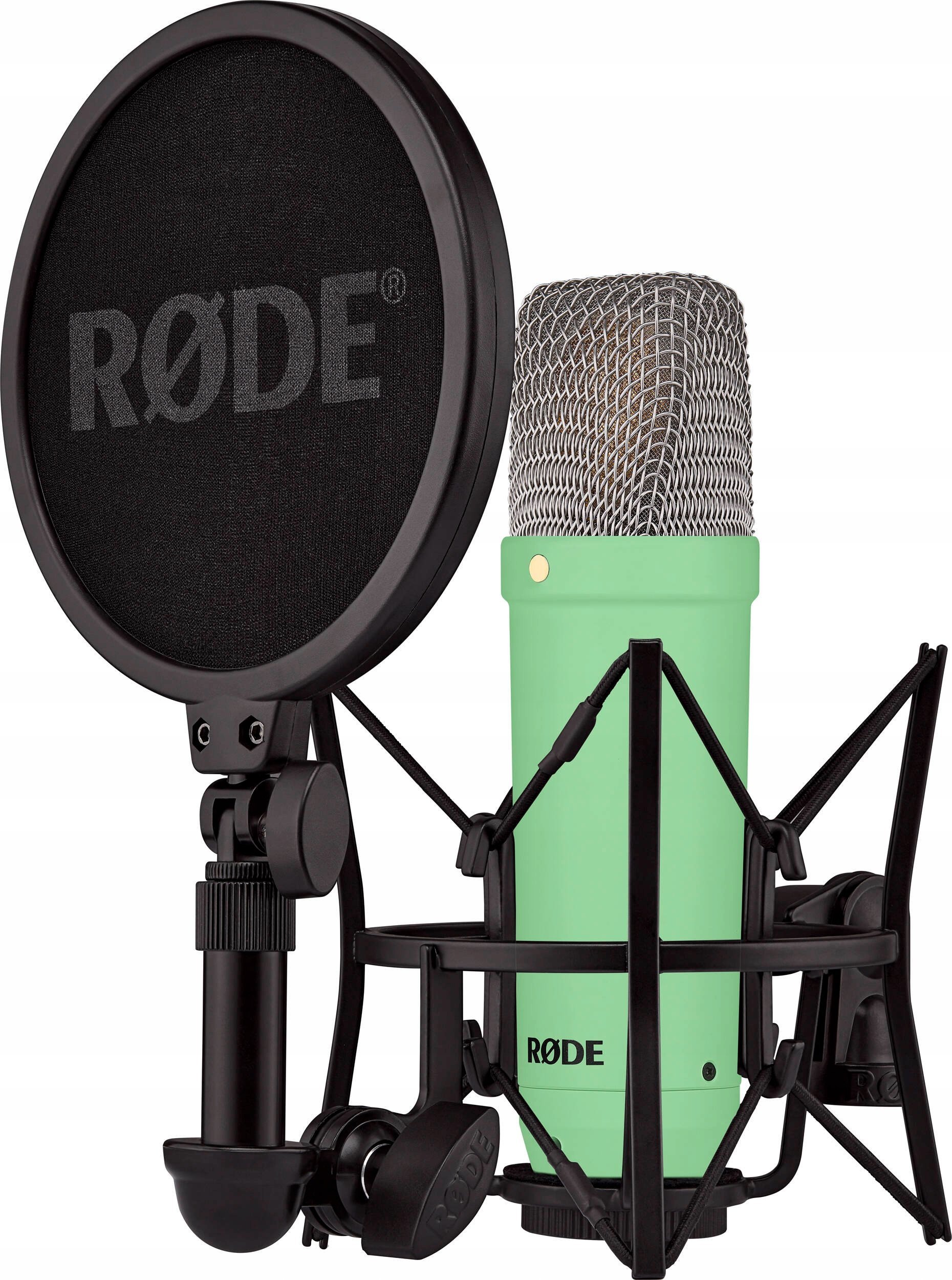 Mikrofon kondensator RODE NT1 Signature, kardioid, XLR, i gjelbër