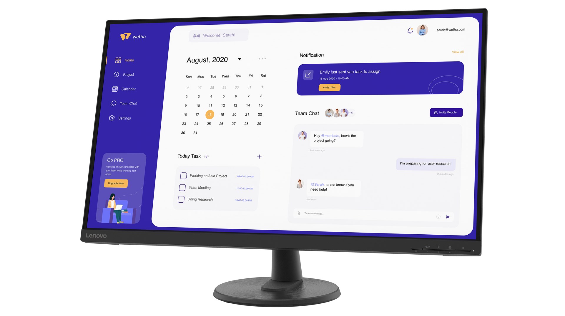 Monitor Lenovo ThinkVision C32u-40, 31.5", 4K UHD, i zi