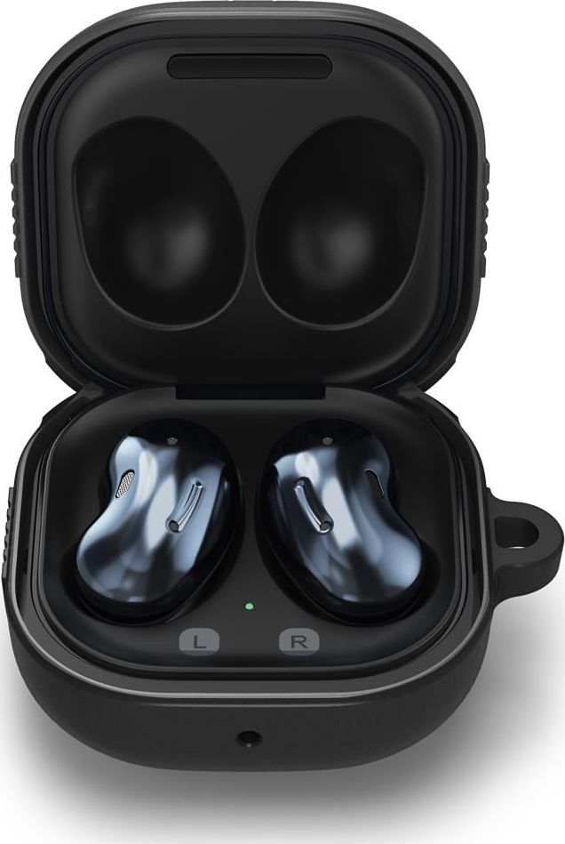 Kuti Spigen Rugged Armor për SAMSUNG GALAXY BUDS, e zezë