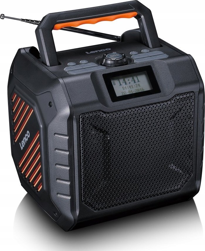 Портабилно радио Lenco ODR-160GY, DAB+/FM, Bluetooth, сиво