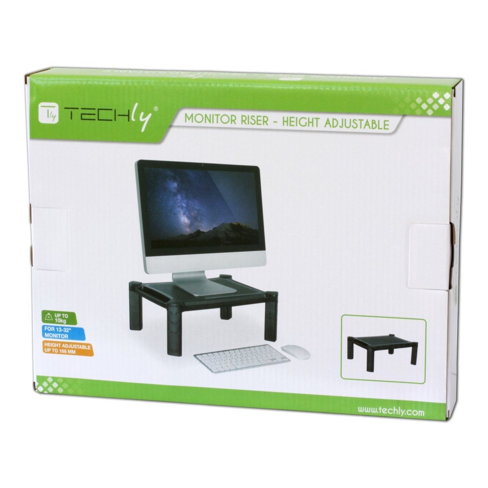 Mbajtëse për monitor Techly ICA-MS 401, e zezë