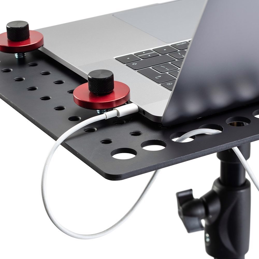 Platformë laptopi Manfrotto TetherGear Laptop Deck, 46 x 31 cm, alumin, e zezë