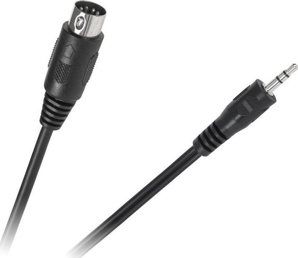 Kabllo AV, Din - Jack 3.5 mm, 1. m, e zezë