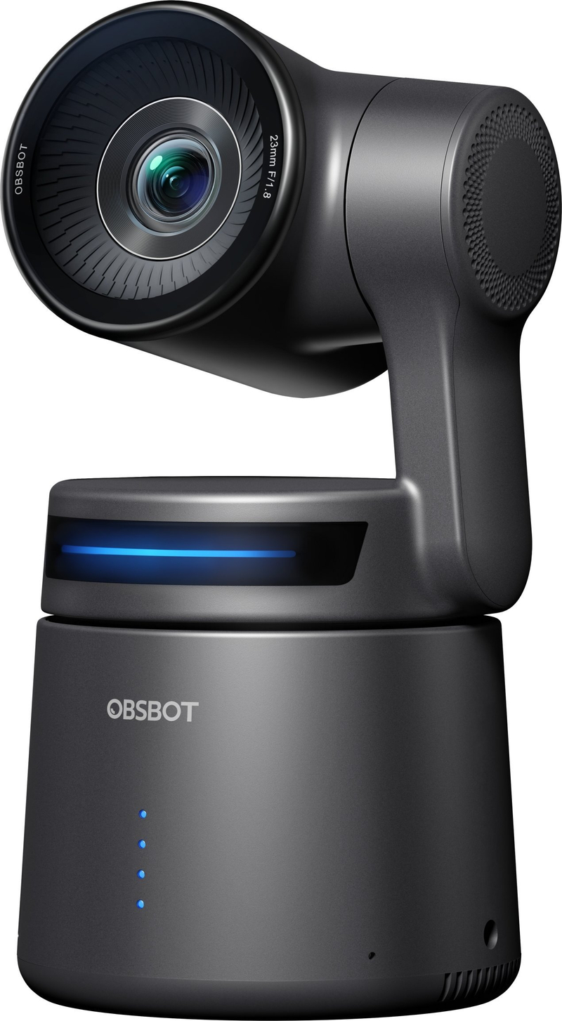 Kamerë streaming OBSBOT Tail Air, 4K PTZ, AI tracking, e zezë