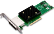 Kartë kontrolleri Broadcom HBA 9500-16e, 16 porte SAS SATA NVMe, PCIe 4.0