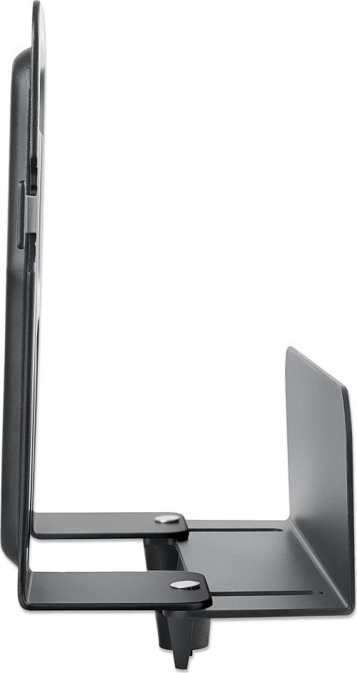 Mbajtëse muri Manhattan 462075 Computer Mount, për mini PC dhe media box, metal, e zezë