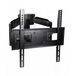 Mbajtëse TV ART AR-75, 23-65", 50kg, VESA 400x400, Double Arm, e zezë
