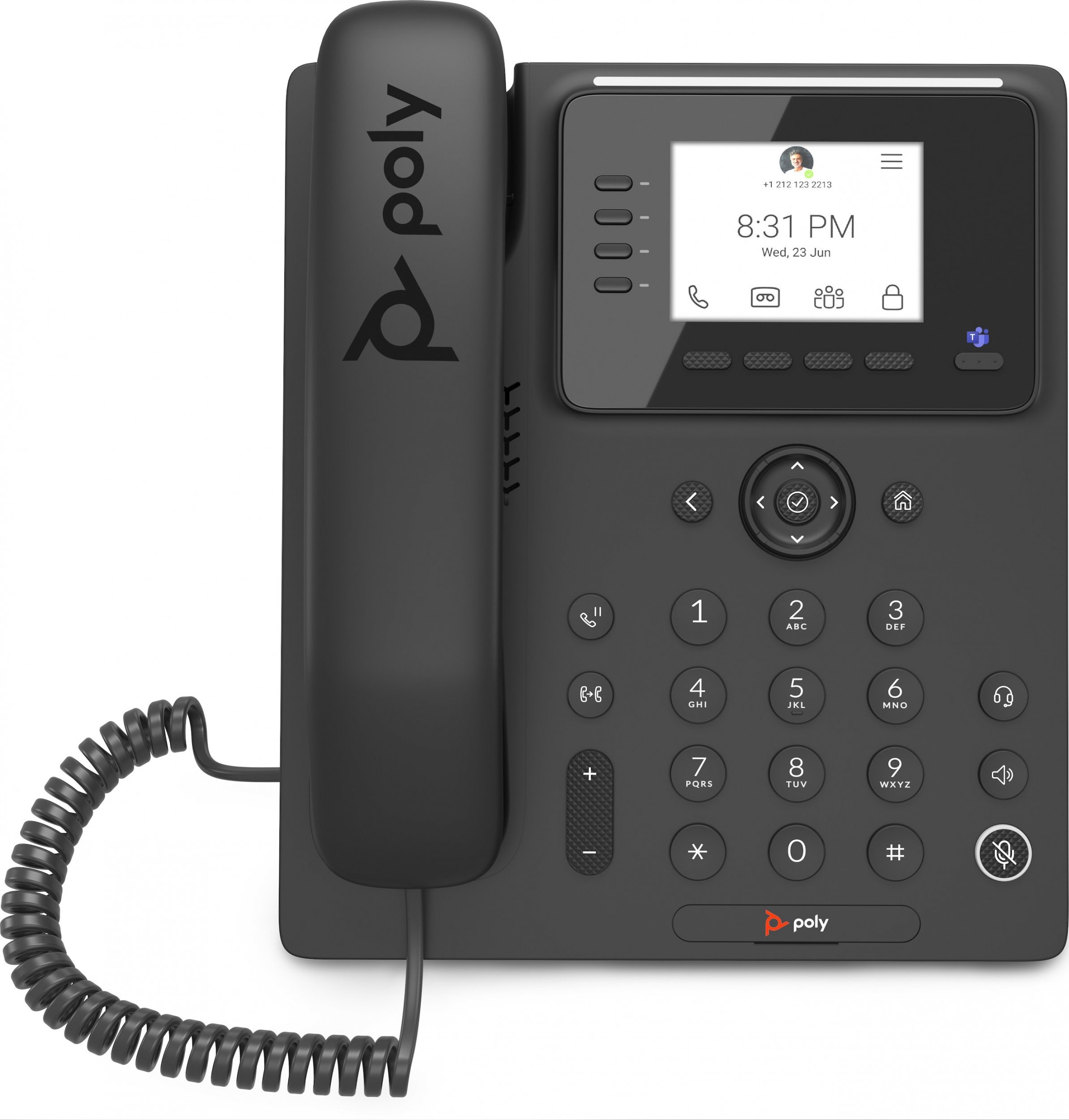 Telefon zyre Poly CCX 350, IP Phone, Microsoft Teams, i zi