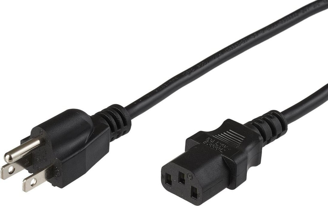 Kabull rryme Microconnect PE110440SJT IT, 4m, NEMA 5 15P në C13, i zi