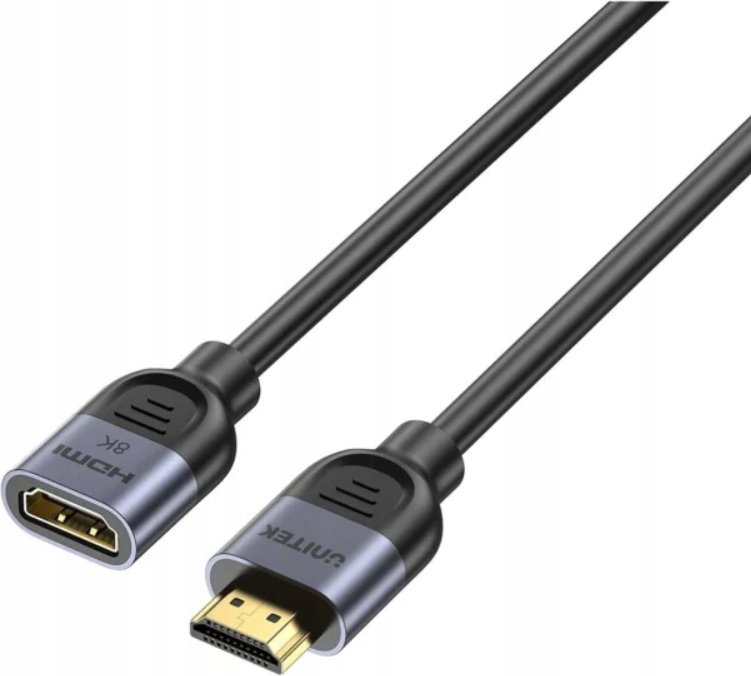 Kabllo zgjatuese HDMI Unitek Ultra Stream, 2.1, 2m, 8K 60Hz, e zezë