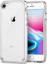 Mbështjellës për telefon Spigen iPhone 7, transparent 