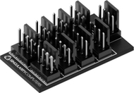 Hub ventilatorësh Singularity Fan-Node 2x4 SC-PWM-N-2x4, 8 porta PWM, i zi
