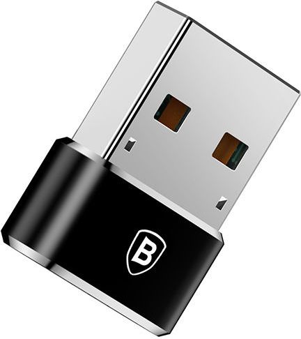 Adapter USB Baseus 28297, USB C në USB 2.0, i zi