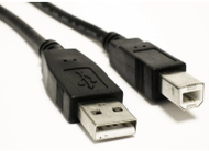 Kabllo USB Akyga AK-USB-12, USB A në USB B, 3.0 m, i zi