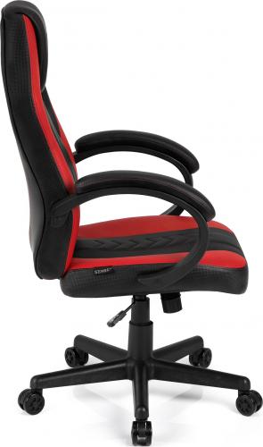 [OUTLET] Karrigë për lojëra SENSE7 Prism, e zezë/kuqe				