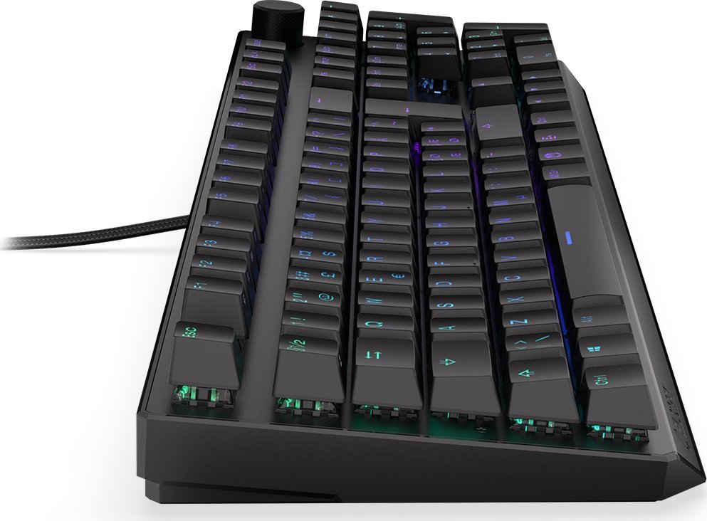 Tastierë mekanike Endorfy Thock, Kailh Brown, RGB, me kabllo, e zezë