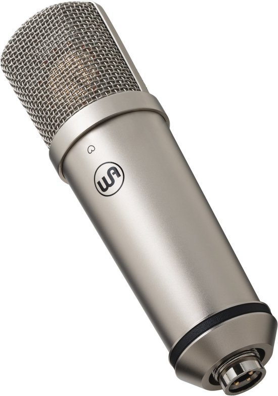 Mikrofon kondensator Warm Audio WA-87jr SE, diafragmë e madhe, kardioid, i argjendtë