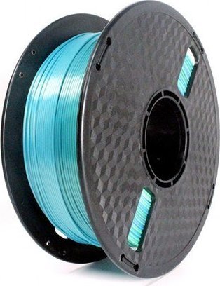 Shirit për printer 3D Gembird (filament), PLA +, 1,75mm, 1kg, i kaltër/ i gjelbërt