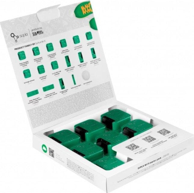 Set kontrolli WiFi për roleta dhe ndriçim ZSW-02, kontroll nga distanca, integrim smart home, i bardhë