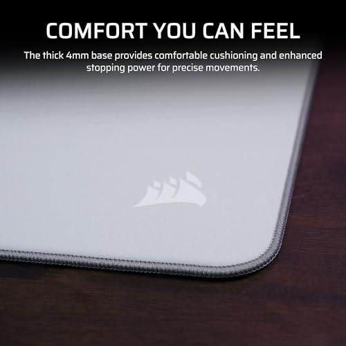 Mousepad gaming Corsair MM PRO Control Cloth Large, 4mm, kundër rrëshqitjes, i zi