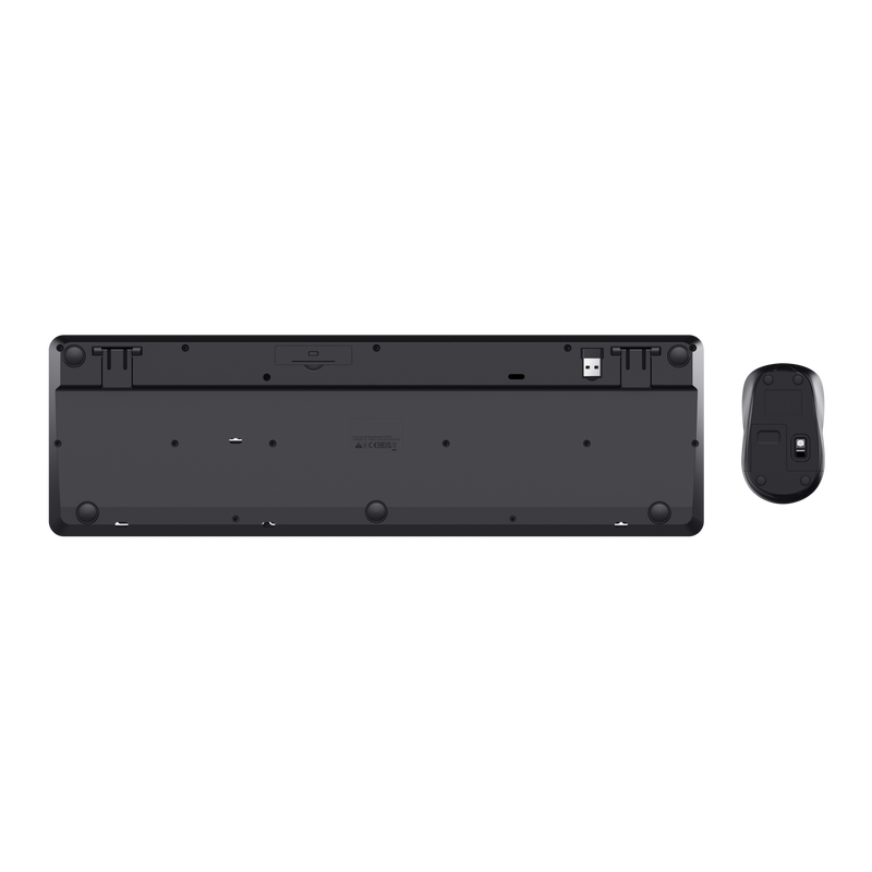 Set tastierë dhe maus Trust Ody II Wireless, i zi