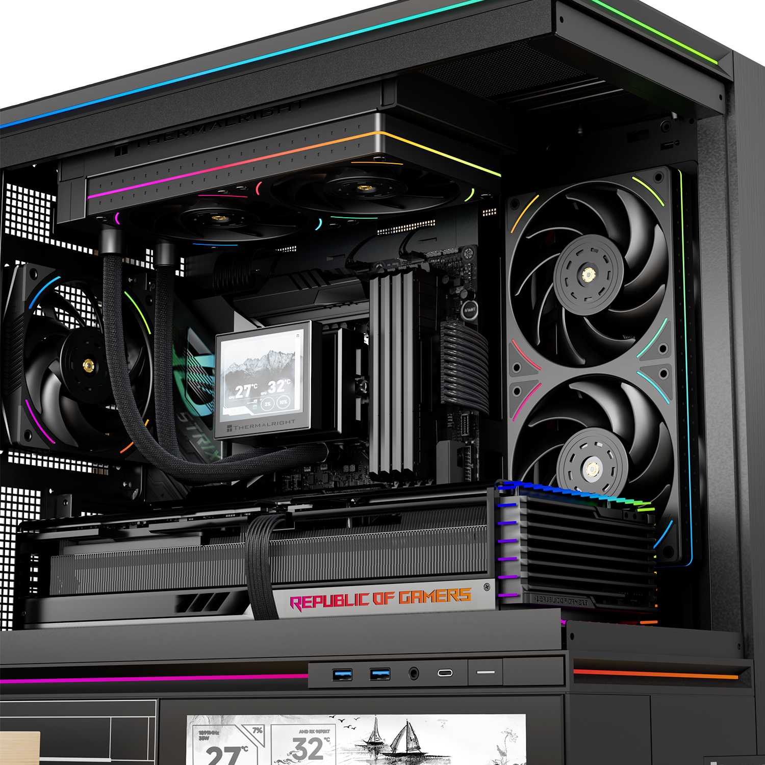 Ftohës Thermalright TL-UB24 ARGB 240mm PWM