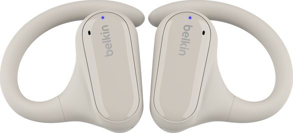 Kufje Belkin SoundForm ClearFit TWS, ear hook, Bluetooth, ngjyrë rërë