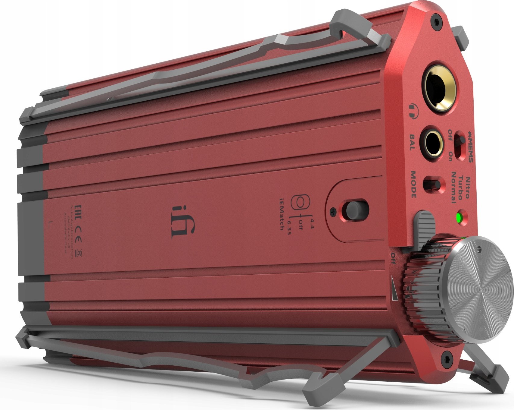 Amplifikator kufjesh iFi Audio iDSD Diablo 2, USB DAC, Bluetooth, i kuq