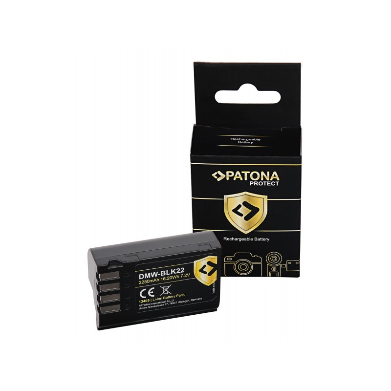 Bateri PATONA PROTECT për Panasonic DMW-BLK22